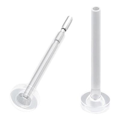 钛研社｜透明树脂耳钉隐形耳套