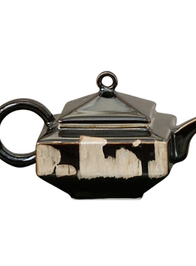 新中式国风水墨风陶瓷花器摆件