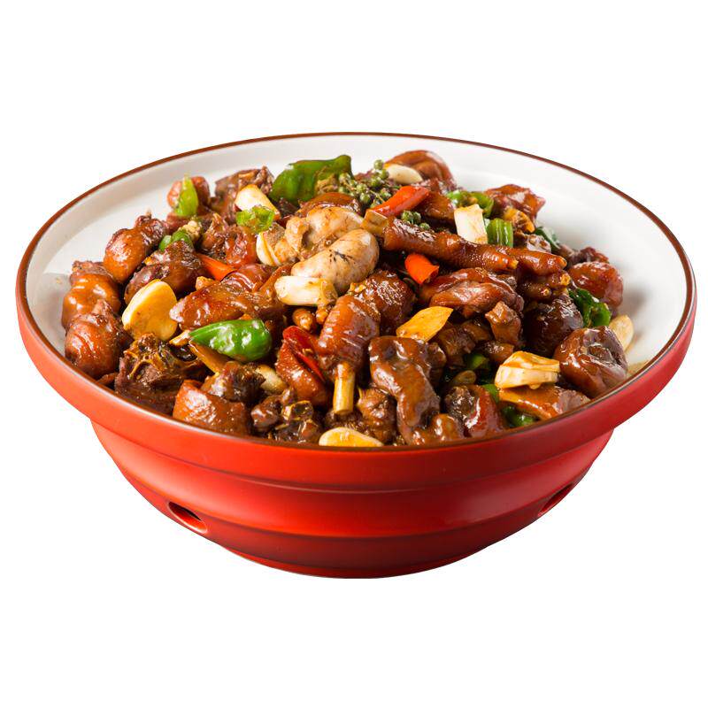 山东鲁菜临沂炒鸡枣庄辣子鸡速食快手菜预制菜真空开袋即食下饭菜