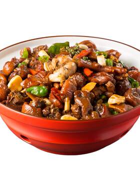 笨鸡小跑临沂炒鸡辣子鸡加热即食