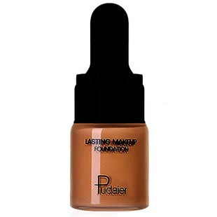 小奶瓶粉底液麦肤色黑古铜迷你装小样试色Liquid Foundation 5ml