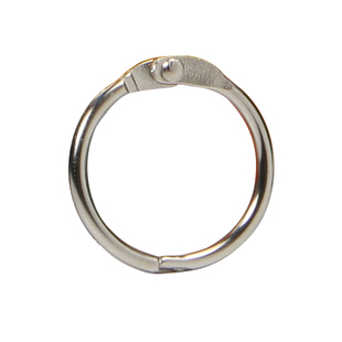 书圈卡圈扣环台挂历DIY活页圈书环装订环铁圈铁环开口圈识字相册