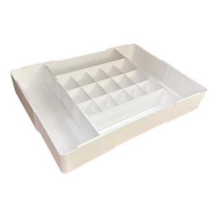 衣柜可伸缩抽屉分隔收纳内置分格袜内衣内裤收纳盒三合一收纳神器