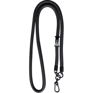 木兮原创露营户外徒步10mm斜跨登山男结实耐用含垫片黑色手机挂绳