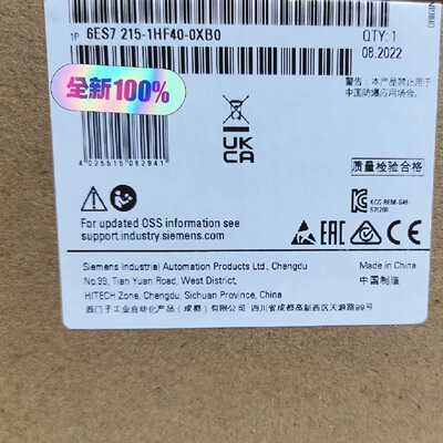 询价-6ES7215-1HF40-0XB0  S7-1200