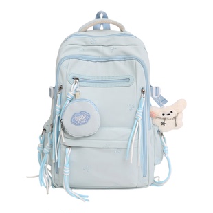 小学生书包女初中生韩版ins校园背包大容量高颜值高中女生双肩包