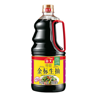 家用海天特级金标生抽酱油1.28L