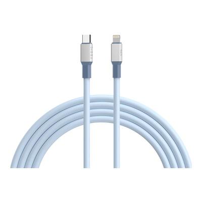 TEGIC特极客 MFi认证C转lightning快充数据线磁吸亲肤硅胶 适配苹果iPhone14/13/12/11Pro ipad闪充线充电线