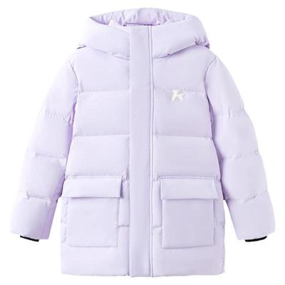 森马儿童羽绒服番鸭绒中长款童装三防加厚保暖外套男童女童秋冬装
