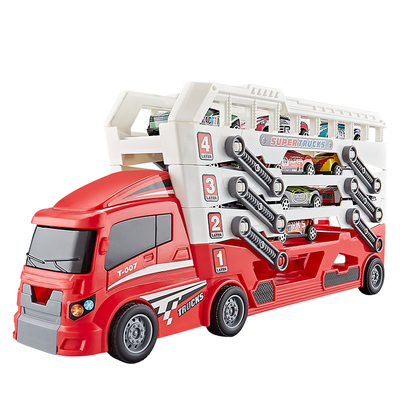 儿童合金收纳货柜工程车