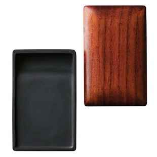 问心堂【小天池】歙砚新坑砚台书法练习磨墨原石砚台初学者用墨池墨盒文房四宝书法国画工笔墨锭专用砚台