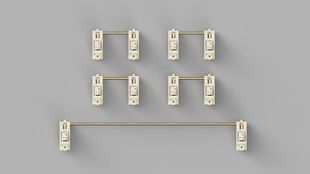 Owlab卫星轴ow V3PCB螺丝卫星轴pom材质奶白色客制化调教机械键盘