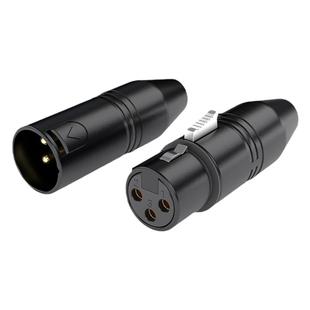 卡侬公转3.5mm母转接头三芯XLR卡农公转3.5耳机秋叶原音频转换头