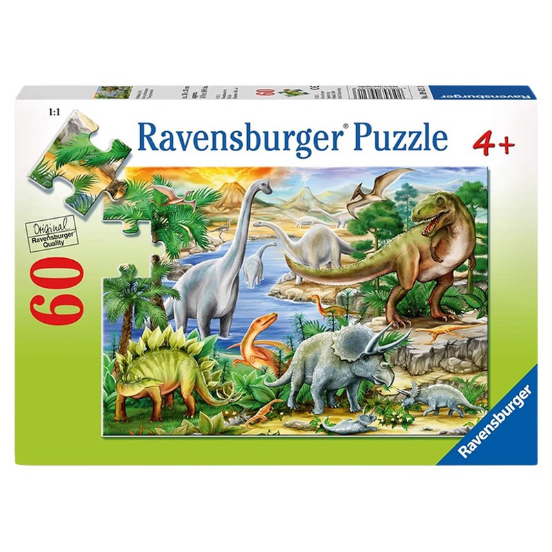 恐龙拼图Ravensburge拼图/拼板