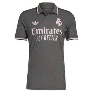 天朗足球阿迪达斯皇马24/25赛季第二客场球员版球衣足球服IY1761