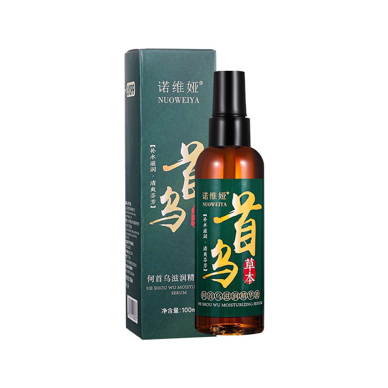 何首乌柔顺精华液干枯发油诺维娅