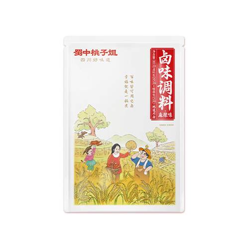 蜀中桃子姐卤味调料家庭小包装茶叶蛋牛肉卤汁懒人辣卤五香卤料包