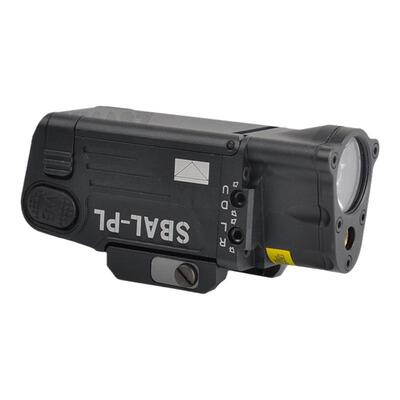 SBAL-PL战术下挂手电筒带红激光一体LED爆闪強光忽必烈P120MM通用