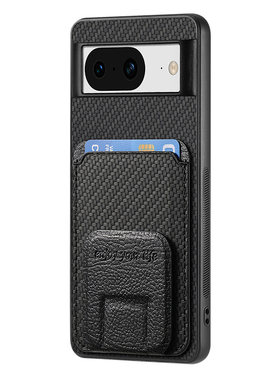 隐藏折叠支架适用Google谷歌pixel 8手机壳9pro防摔pixel8a保护套7a全包PIXEL10xl插卡PixLE 6XL新款卡包外壳