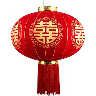 结婚喜字大灯笼挂饰大门户外院子婚庆婚礼布置用品中式喜庆挂件