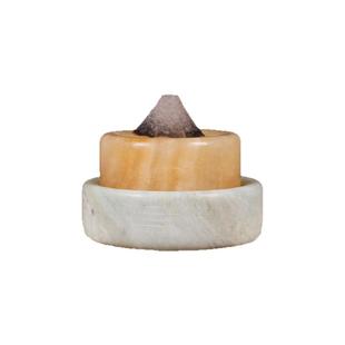 艾塔灸器具玉石托隔姜蒜物盒子肚脐关元麦粒坨壮炙碗罐艾绒柱工具