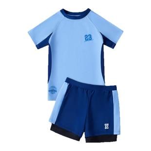 儿童泳衣男童分体青少年2026年新款夏季防晒男孩中大童游泳套装