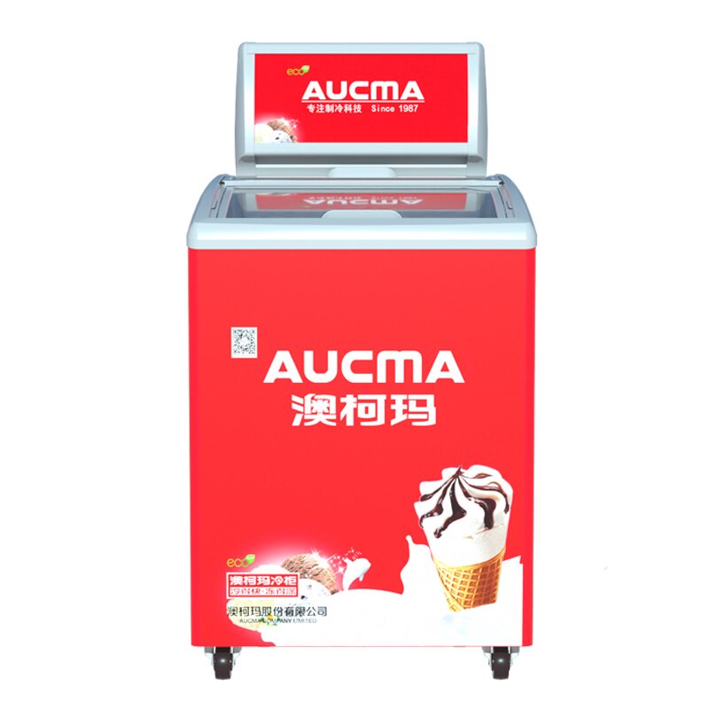 澳柯玛小型雪糕柜卧式冰柜