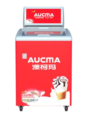 澳柯玛小型雪糕柜卧式冰柜