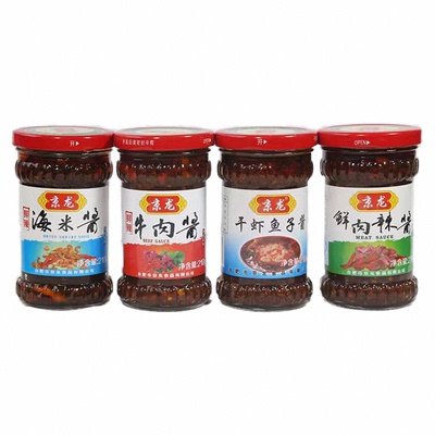 京龙辣酱颗粒牛肉新鲜小米辣熬制
