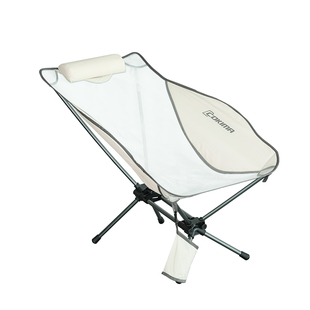 库吉马户外折叠椅铝合金大承重便携收纳月亮椅摩旅露营小板凳躺椅