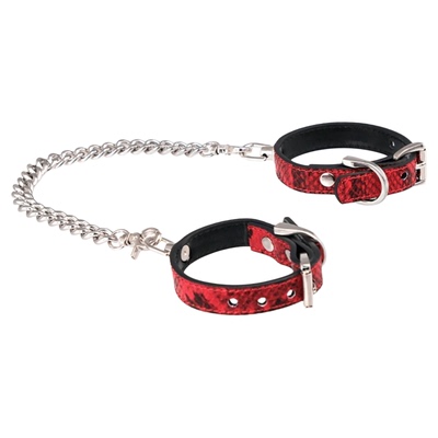 Puppy space小狗空间 黑红蛇纹手环女m K9原创