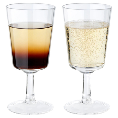 霜山矮脚甜酒杯无铅水晶玻璃