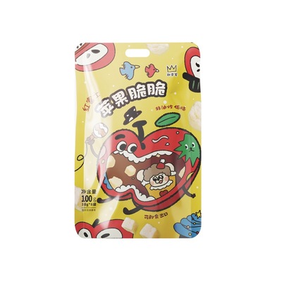 非油炸苹果脆8小包趣食家