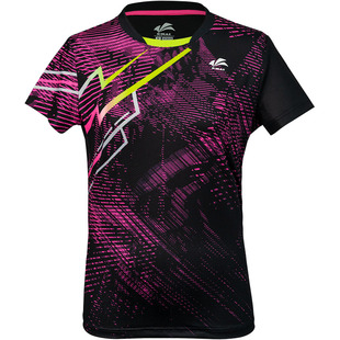 速迈夏季新款羽毛球服套装速干透气运动比赛气排球训练服女短袖