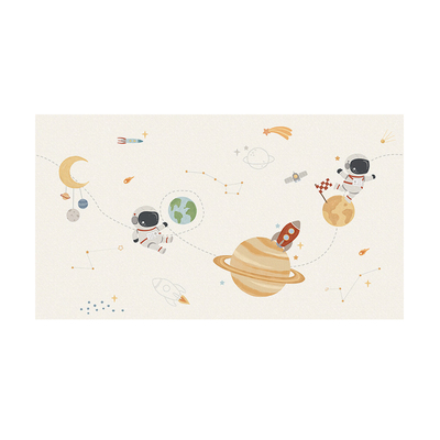 meitinghome儿童宇航员墙纸壁画