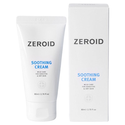 zeroid温和不刺激敏感肌舒缓面霜