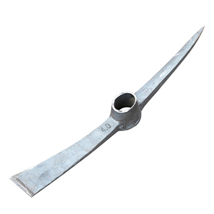 轨道钢手工锻打一体加厚洋镐十字镐斧双头农用挖硬土挖树根二合一