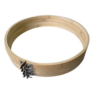 大号布景竹绣绷刺绣固定框架绣花绷子diy展览陈设撑子绣圈十字绣