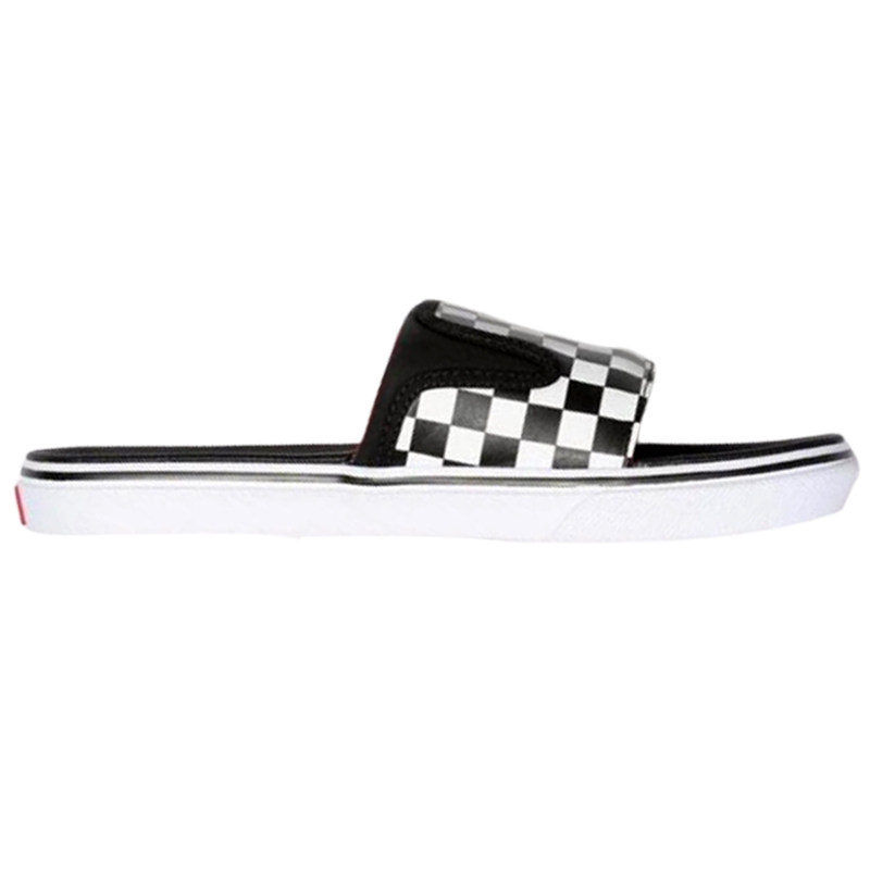 VANS男女拖鞋格子潮流