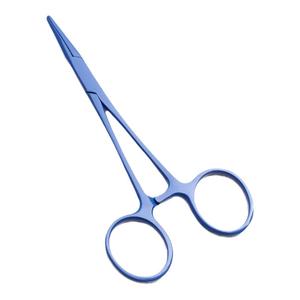 优质医用不锈钢直/弯头宠物止血钳狗狗拔耳毛钳猫美容清洁工具