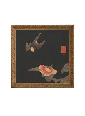 画燕法式中国风新中式书房装饰画