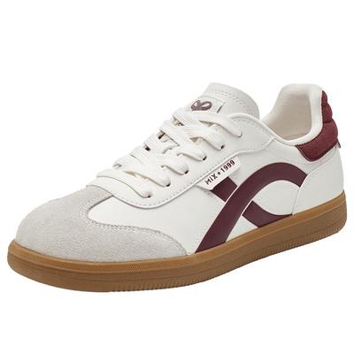 天美意2025新款商场同款复古休闲系带百搭女德训鞋CP229AM5