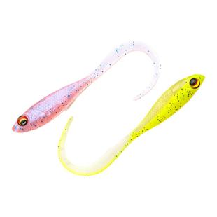 DNE去路亚七杀卷尾软饵软鱼饵仿生饵黑坑翘嘴鳜鱼鳡鱼路亚假饵