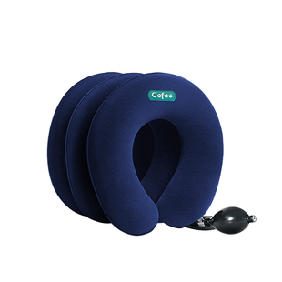 可孚充气颈椎牵引器护颈护脖颈托家用脖子牵引医疗枕头拉伸器脖套