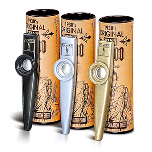 Clarke克拉克进口卡祖笛kazoo祖卡笛金属卡组笛小众乐器简单易学