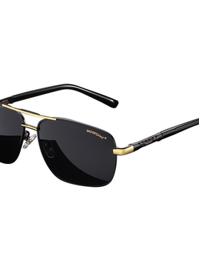 钢化玻璃太阳镜男潮开车专用方形