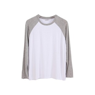 莫代尔睡衣男 上衣单件大码T恤长袖空调打底衫款式套头体恤家居服