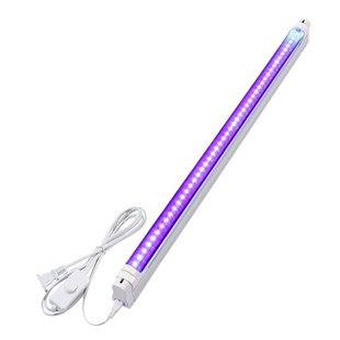 led紫光灯管荧光色紫外线395nm蓝紫黑光灯T8舞台KTV酒吧表演日光