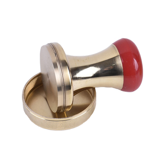 全铜印章材料批发红头芯片铜章带丝扣底盖圆形椭圆方形章坯耗材