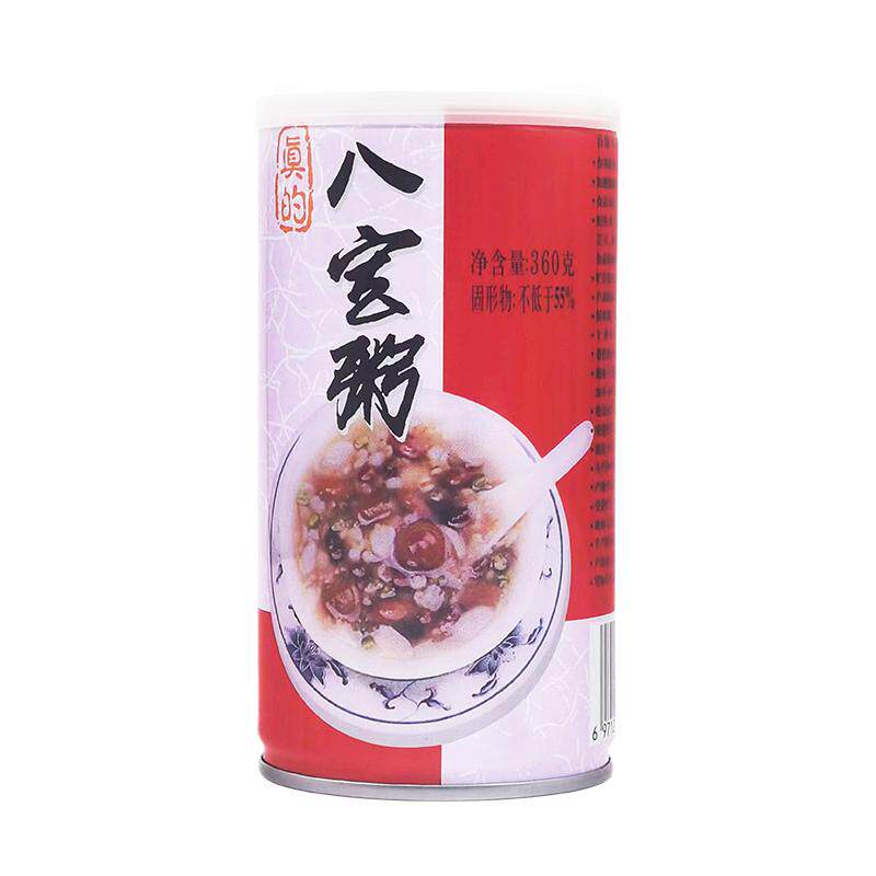 真的八宝粥360g*6罐早餐方便营养五谷杂粮速食方便粥八宝粥真的 真便实拍商品图